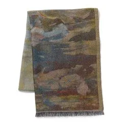 The Metropolitan Museum Of Art Monet Bridge And Water Lilies Shawl -Outlet Rings Store monet bridge and water lilies shawl 3