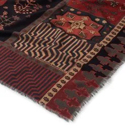 The Metropolitan Museum Of Art Persian Garden Oversize Square Wool Scarf -Outlet Rings Store persian garden oversize square wool scarf 3