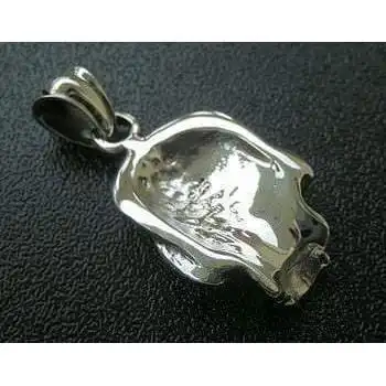 Bikerringshop 925 Sterling Silver Phantom Skull Biker Pendant 5 Bikerringshop 925 Sterling Silver Phantom Skull Biker Pendant - Image 3