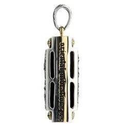Bikerringshop Japanese Phoenix Harmonica Pendant Necklace -Outlet Rings Store phoenix harmonica pendant 3