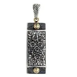 Bikerringshop Japanese Phoenix Harmonica Pendant Necklace -Outlet Rings Store phoenix harmonica pendant 5