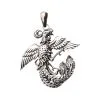 Bikerringshop Sterling Silver Phoenix Pendant -Outlet Rings Store phoenix pendant