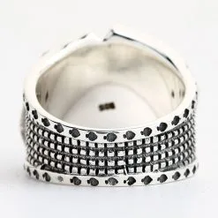 Bikerringshop Sterling Silver Playing Card Poker Ring -Outlet Rings Store playing card poker ring 6