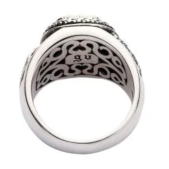 Bikerringshop Mystic Topaz Praying Hands Gothic Ring -Outlet Rings Store praying hands ring 11