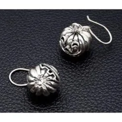 Bikerringshop Pumpkin Head Earrings -Outlet Rings Store pumpkin head earrings 3