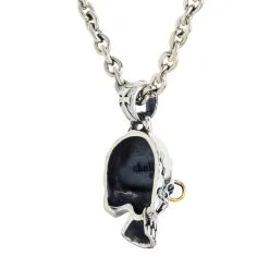 Bikerringshop Punk Skull Biker Pendant Sterling Silver 12 Bikerringshop Punk Skull Biker Pendant Sterling Silver -Outlet Rings Store punk skull pendant 5