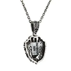 Bikerringshop Diamond Queen Crown Skull Pendant -Outlet Rings Store queen crown skull necklace 3