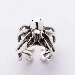 Bikerringshop Red Eyes Sterling Silver Octopus Ring 23 Bikerringshop Red Eyes Sterling Silver Octopus Ring -Outlet Rings Store red eyes sterling silver octopus ring 10