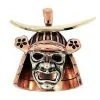 Bikerringshop Sterling Silver Copper Japanese Samurai Mask Pendant -Outlet Rings Store samurai pendant