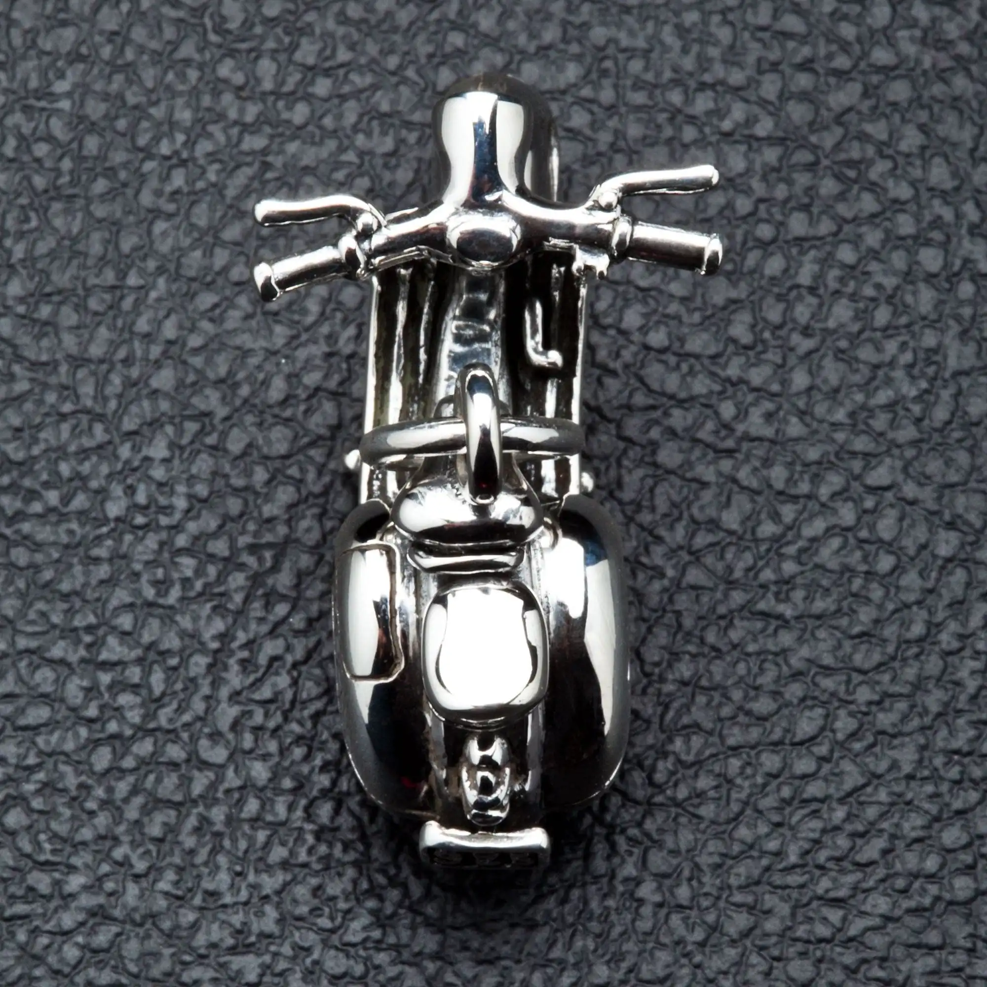 Bikerringshop Sterling Silver Scooter Pendant 5 Bikerringshop Sterling Silver Scooter Pendant - Image 3