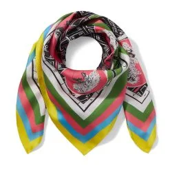 Outlet Rings Store -Outlet Rings Store sheila bridges harlem toile de jouy square silk scarf 1