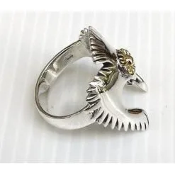 Bikerringshop Sterling Silver Bird Ring 13 Bikerringshop Sterling Silver Bird Ring -Outlet Rings Store silver bird ring 5