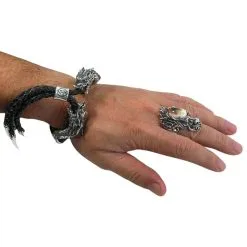 Bikerringshop Sterling Silver Mens Dragon Head Ring 17 Bikerringshop Sterling Silver Mens Dragon Head Ring -Outlet Rings Store silver dragon head ring 10