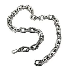 Bikerringshop Sterling Silver Dragon Mens Necklace