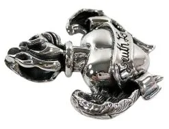 Bikerringshop Silver Big Gothic Heart Wings Pendant -Outlet Rings Store silver heart wings pendant 2