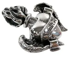 Bikerringshop Silver Big Gothic Heart Wings Pendant -Outlet Rings Store silver heart wings pendant 5