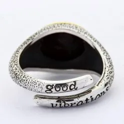 Bikerringshop Sterling Silver Brass Skull And Rose Ring -Outlet Rings Store silver skull rose ring 4