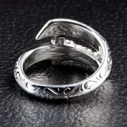 Bikerringshop 925 Sterling Silver Samurai Sword Ring 11 Bikerringshop 925 Sterling Silver Samurai Sword Ring -Outlet Rings Store silver sword ring 4