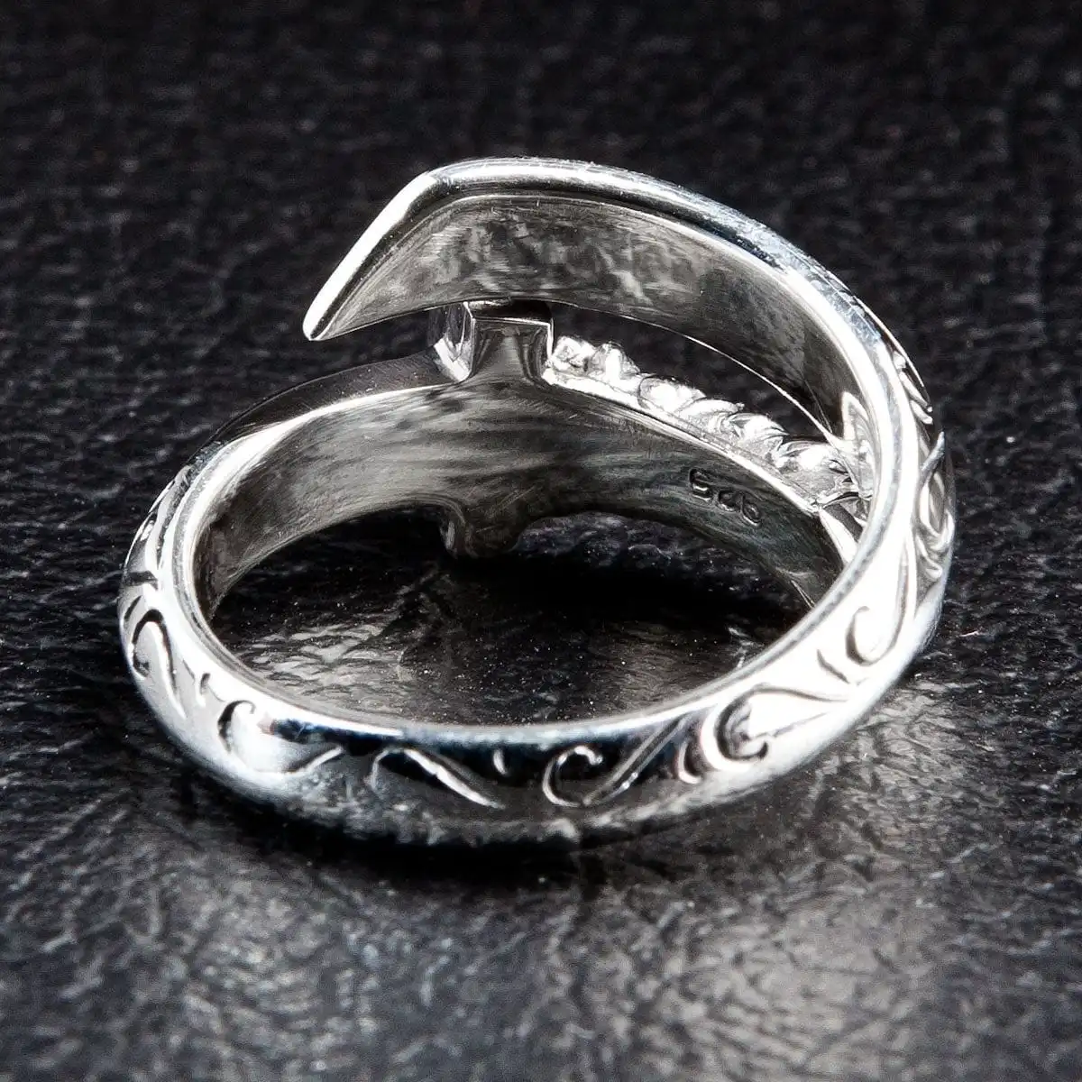 Bikerringshop 925 Sterling Silver Samurai Sword Ring 7 Bikerringshop 925 Sterling Silver Samurai Sword Ring - Image 5