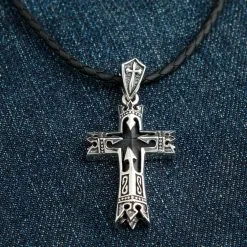Bikerringshop Sterling Silver Celtic Cross Pendant -Outlet Rings Store sterling silver celtic cross pendant