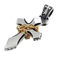 Bikerringshop Sterling Silver Cross Pendant Necklace 13 Bikerringshop Sterling Silver Cross Pendant Necklace -Outlet Rings Store sterling silver cross pendant necklace 6