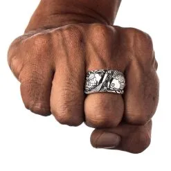 Bikerringshop Sterling Silver Fish Koi Mens Wedding Bands Ring 16 Bikerringshop Sterling Silver Fish Koi Mens Wedding Bands Ring -Outlet Rings Store sterling silver fish koi mens wedding bands ring 5