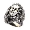 Bikerringshop Sterling Silver Snake Head Gorgon Medusa Gothic Ring 2 Bikerringshop Sterling Silver Snake Head Gorgon Medusa Gothic Ring -Outlet Rings Store sterling silver gorgon medusa gothic ring