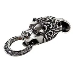 Bikerringshop Sterling Silver Lion Biker Pendant 10 Bikerringshop Sterling Silver Lion Biker Pendant -Outlet Rings Store sterling silver lion biker pendant 3