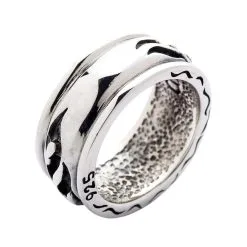 Bikerringshop Sterling Silver Tribal Band Ring 18 Bikerringshop Sterling Silver Tribal Band Ring -Outlet Rings Store sterling silver tribal band ring 7