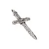 Bikerringshop Sterling Silver Warrior Sword Pendant -Outlet Rings Store sterling silver warrior sword pendant