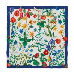 The Metropolitan Museum Of Art The Met Cloisters Garden Square Silk Scarf