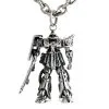 Bikerringshop Transformers Robot Gundam Pendant Necklace 2 Bikerringshop Transformers Robot Gundam Pendant Necklace -Outlet Rings Store transformers gundam necklace