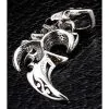 Bikerringshop Sterling Silver Tribal Blade Tusk Pendant -Outlet Rings Store tribal blade tusk pendant