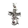 Bikerringshop Sterling Silver Tribal Gothic Cross Pendant 2 Bikerringshop Sterling Silver Tribal Gothic Cross Pendant -Outlet Rings Store tribal gothic cross