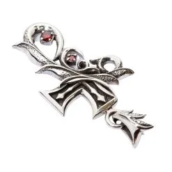 Bikerringshop Sterling Silver Tribal Gothic Cross Pendant -Outlet Rings Store tribal gothic cross 4