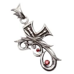 Bikerringshop Sterling Silver Tribal Gothic Cross Pendant -Outlet Rings Store tribal gothic cross 6