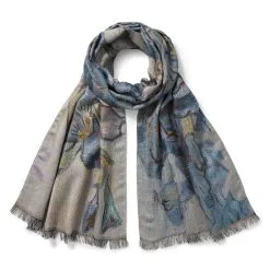 Outlet Rings Store 31 The Metropolitan Museum Of Art Van Gogh Irises Wool-Blend Shawl