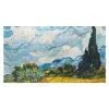 The Metropolitan Museum Of Art Van Gogh Wheat Field With Cypresses Oversize Oblong Silk Scarf