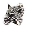 Bikerringshop Sterling Silver Werewolf Ring -Outlet Rings Store werewolf ring 13