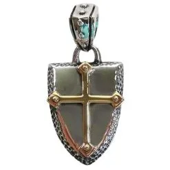 Bikerringshop Yellow Gold Silver Cross Pendants 11 Bikerringshop Yellow Gold Silver Cross Pendants -Outlet Rings Store yellow gold cross pendants 5