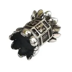 Bikerringshop Sterling Silver Zen Lantern Pendant -Outlet Rings Store zen lantern pendant 4